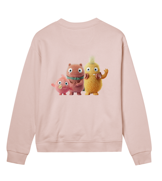 Reguläres Damen-Sweatshirt – 3 Freunde