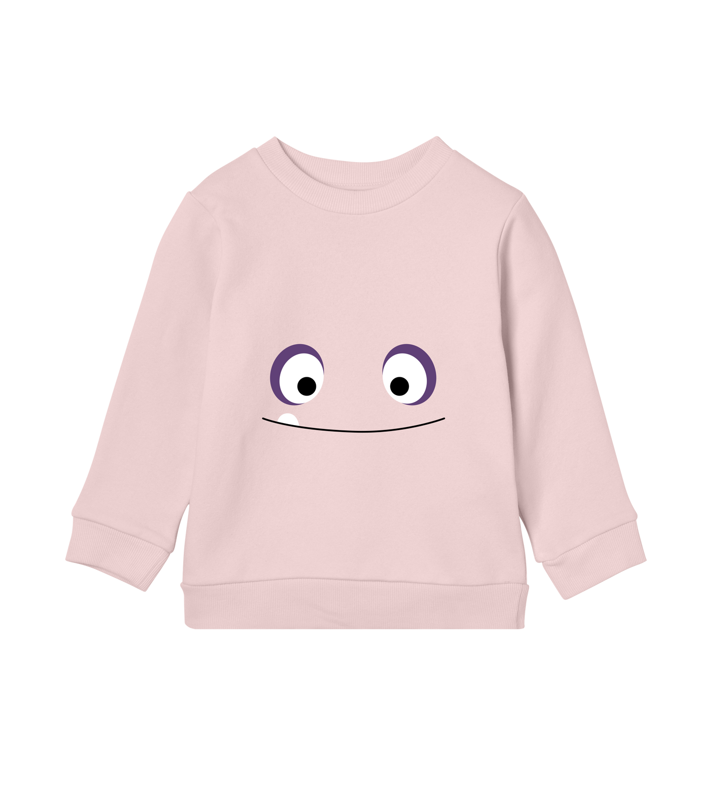 Kinder-Sweatshirt - Lilac Face