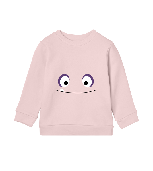 Kinder-Sweatshirt - Lilac Face