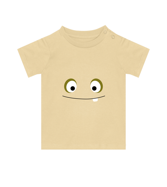 Baby-T-Shirt - Gelbes Gesicht